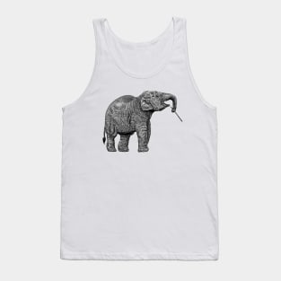 Baby Asian elephant Tank Top